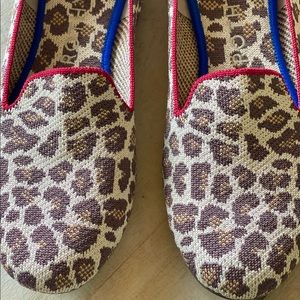 Rothy’s Leo print loafers